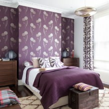 Intérieur dans les tons violets : combinaisons, revue par pièces, 70 photos-5