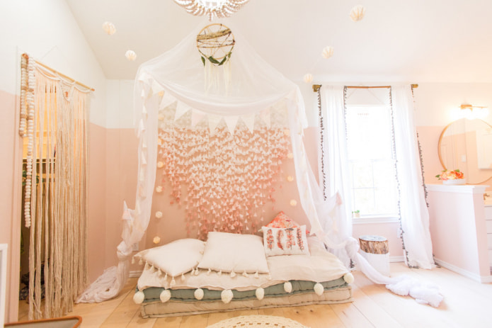 Boho à l'intérieur