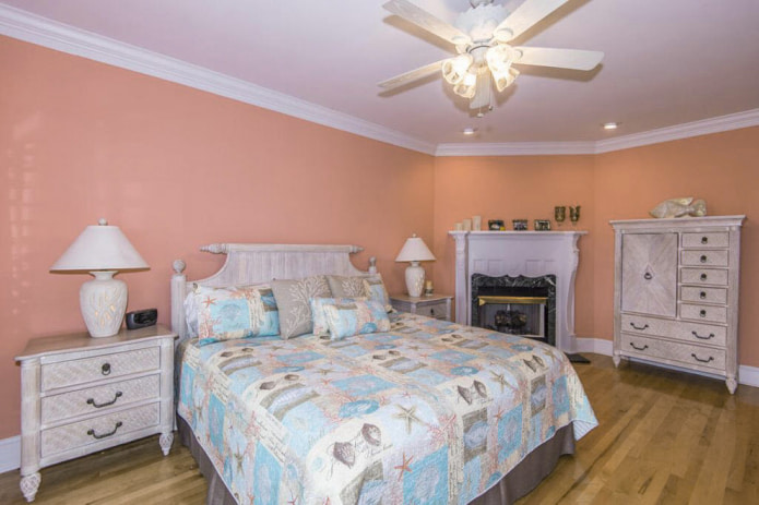 chambre de style marin