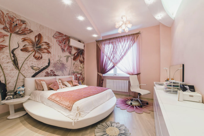 peach textile