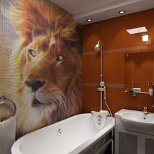Intérieur de salle de bain de style moderne : 60 meilleures photos et idées de design-3
