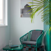 Turquoise : les meilleures combinaisons à l'intérieur -5