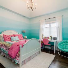 Turquoise : les meilleures combinaisons à l'intérieur -3