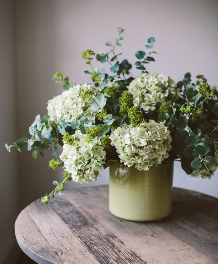 faux hortensia