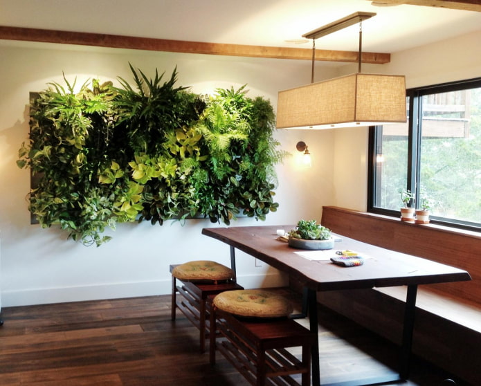phytowall en plantes artificielles