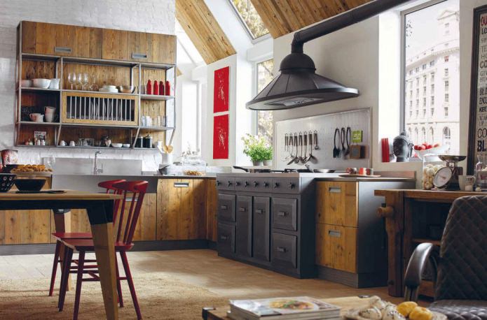 Cuisine de style italien