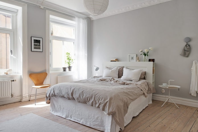 Style scandinave dans la chambre