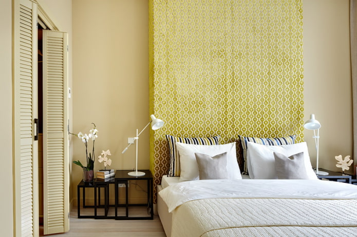 tissu tête de lit