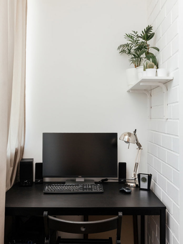 Bright workspace