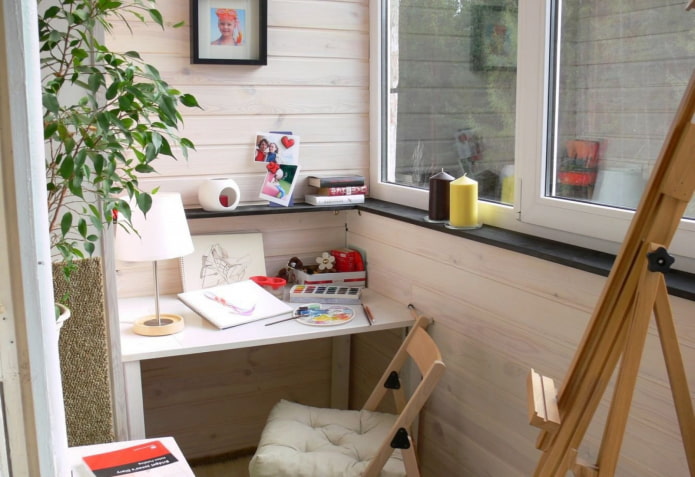 Espace de travail pour enfant