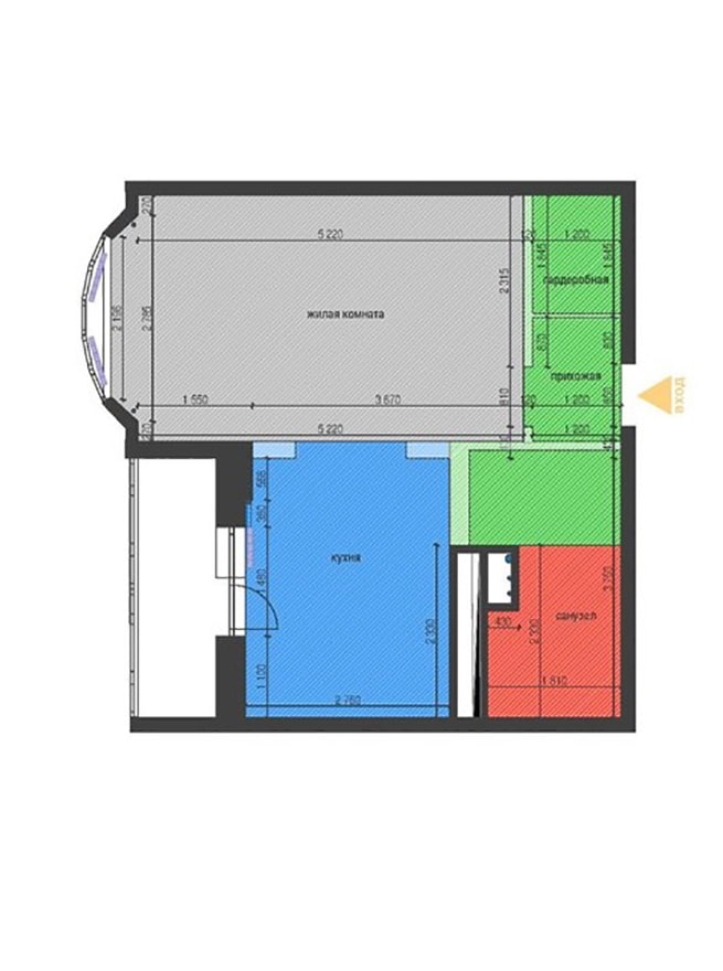 Aménagement avant rénovation
