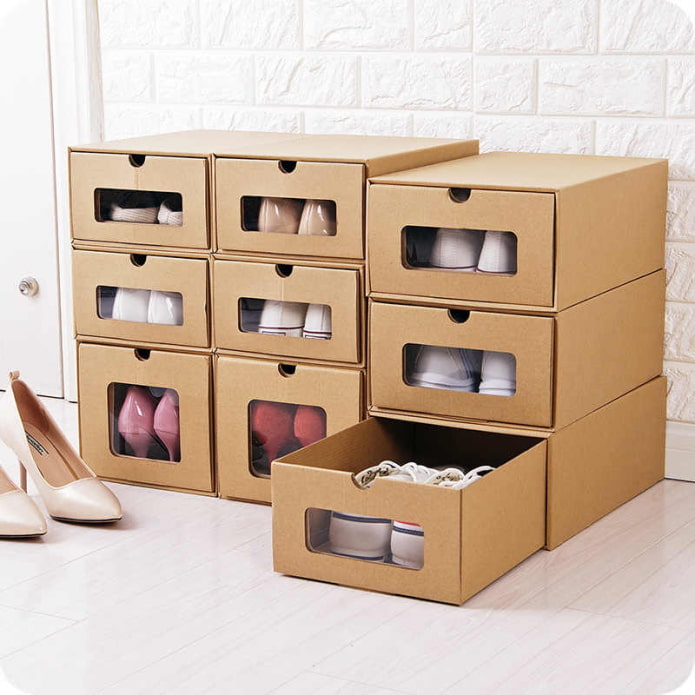 boîtes en carton