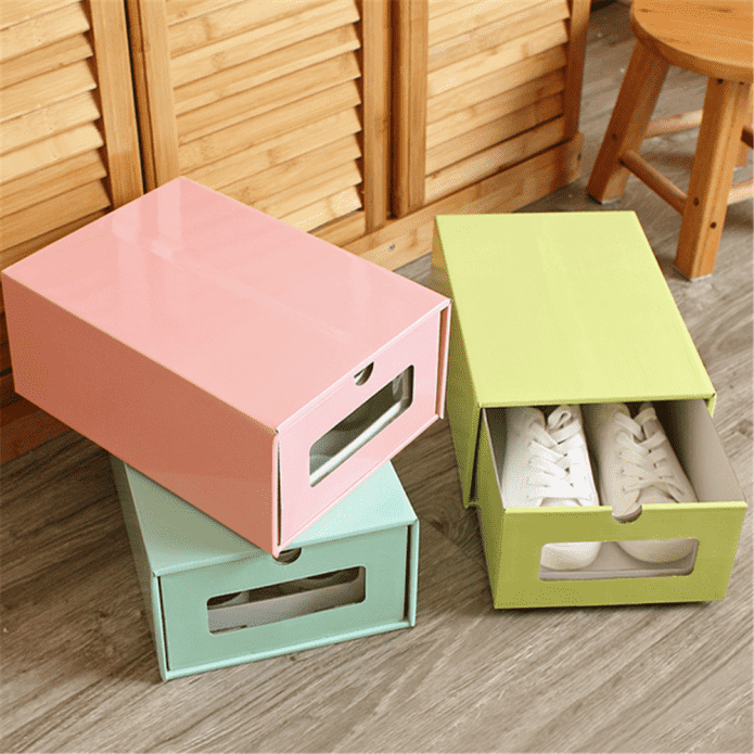 boîtes à chaussures en carton