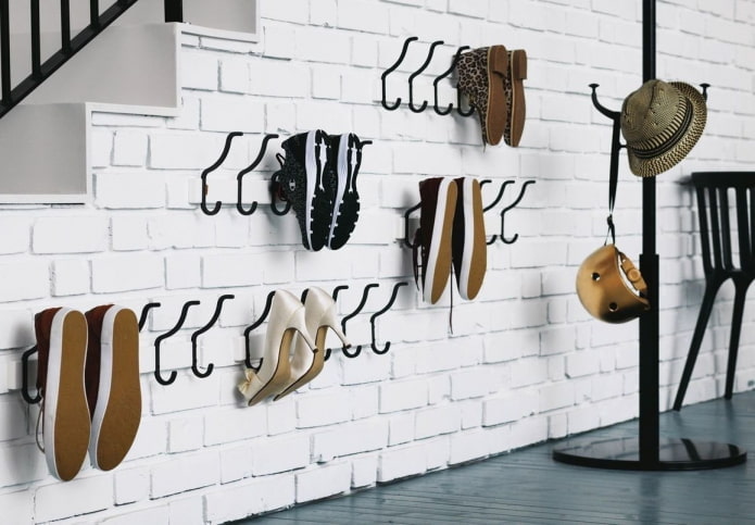 crochets à chaussures