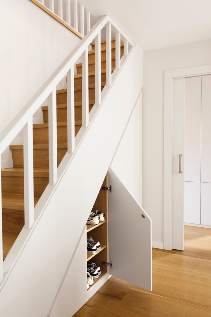 penderie sous l'escalier