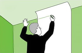Instructions pour coller le papier peint