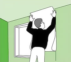 wallpaper pasting