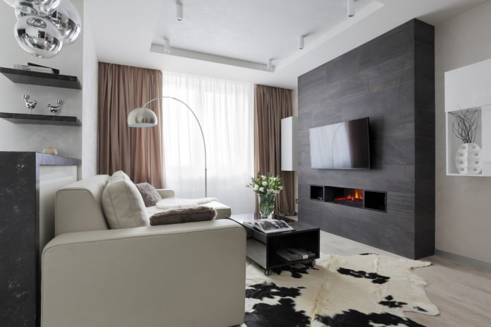 TV à une hauteur pratique