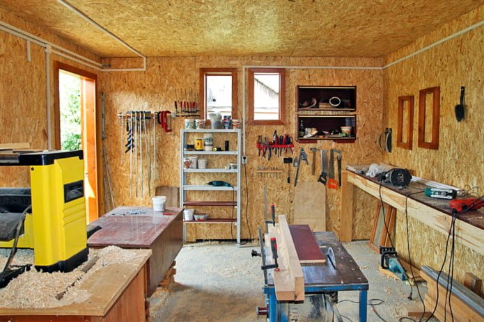 Abri d'atelier
