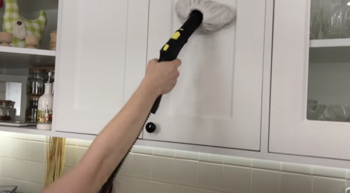 lavage à la vapeur