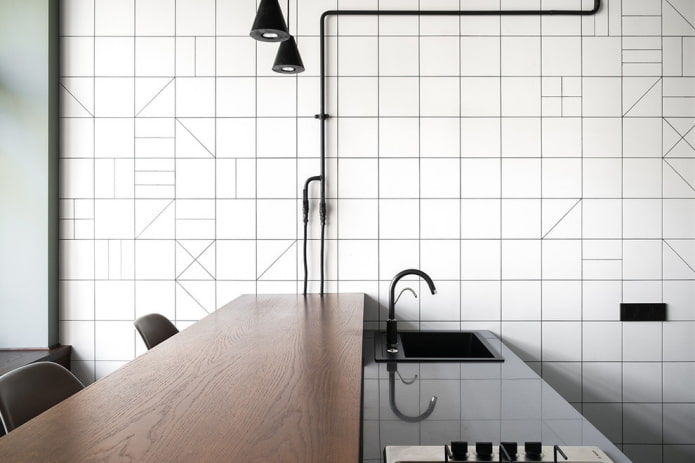 joint noir pour carrelage blanc