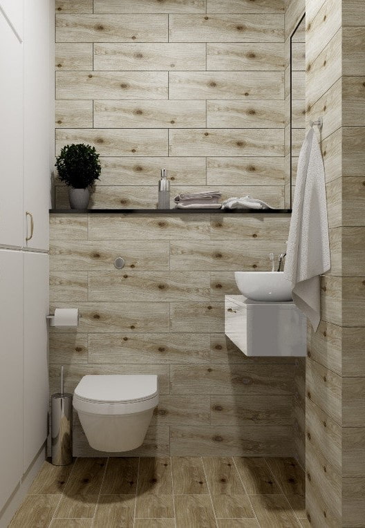 coulis pour carrelage en bois à l'intérieur