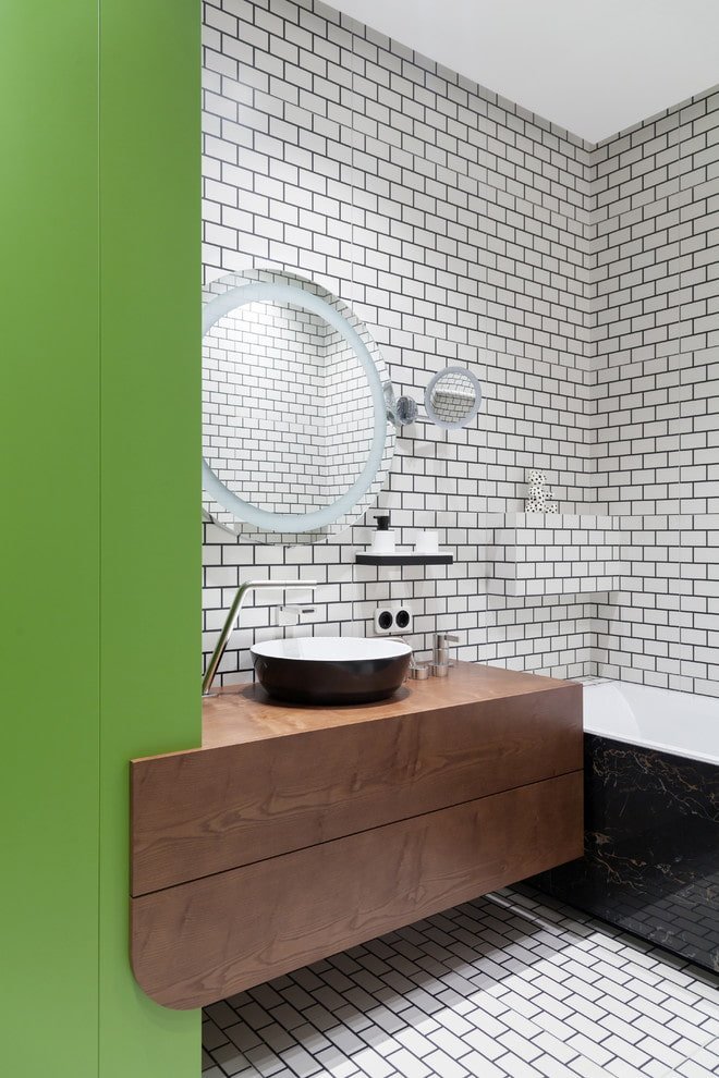 joint noir pour carrelage blanc