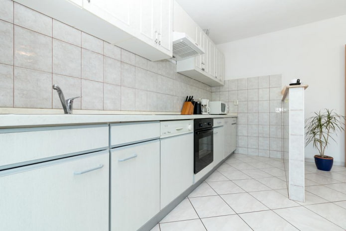 Coulis pour carrelage intérieur de cuisine