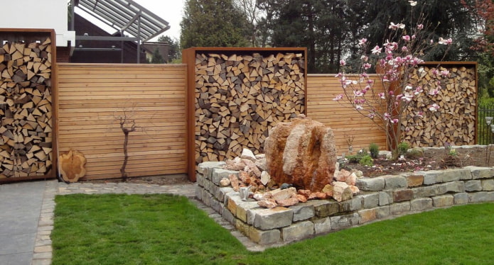 Woodshed-fence