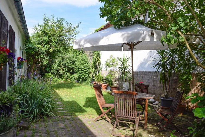 Parapluie de table