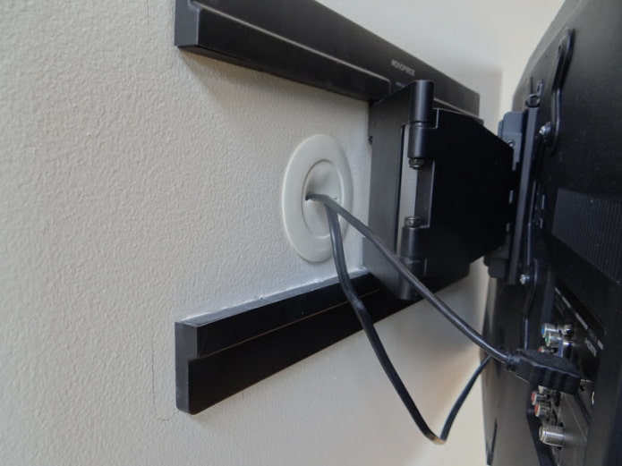 Cachez les fils dans le mur