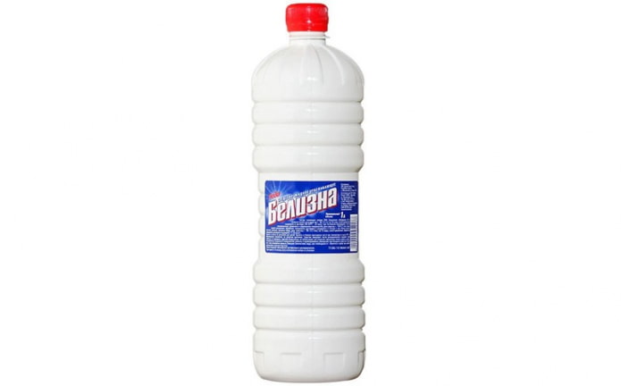 Eau de Javel contre le calcaire