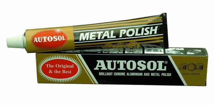 Pâte à polir pour métal