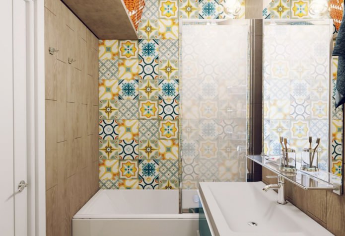 conception d'une salle de bain combinée 3,82 m².