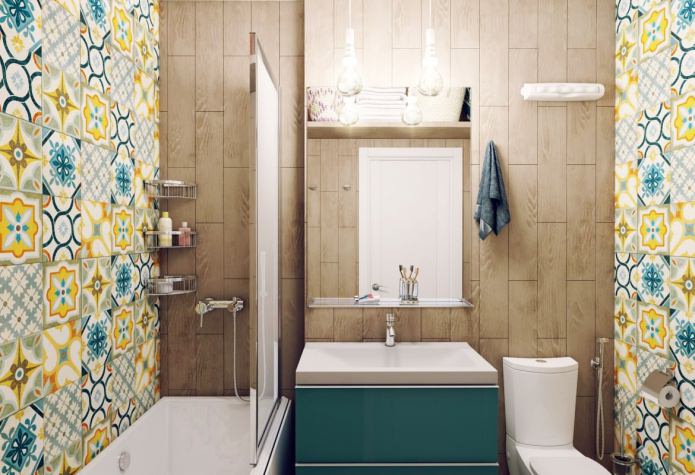 conception d'une salle de bain combinée 3,82 m².
