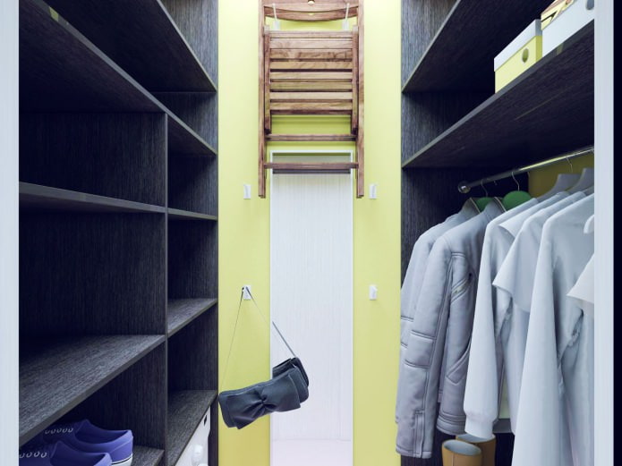 conception de dressing 2,4 m².