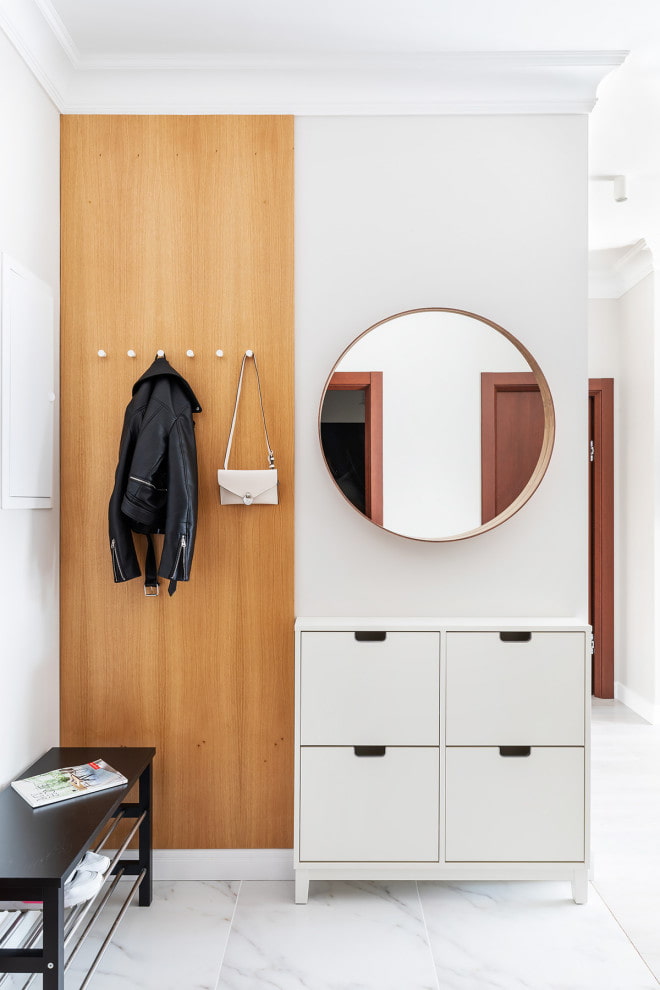 Entrée de style minimaliste