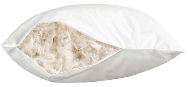 oreiller en duvet pour enfant