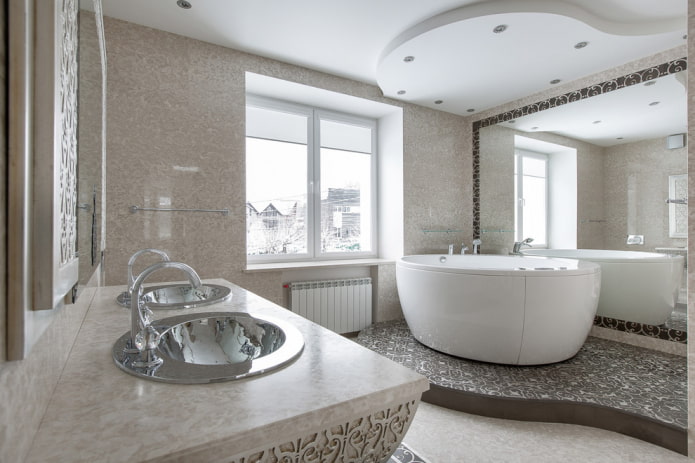 baignoire ronde