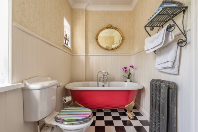 baignoire en fonte