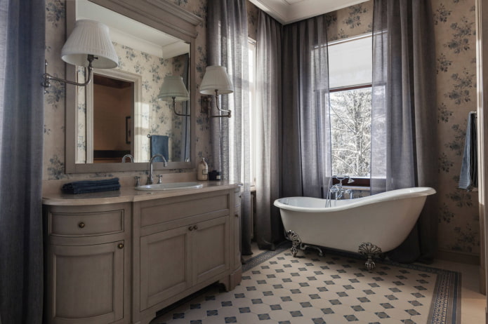 baignoire en faïence