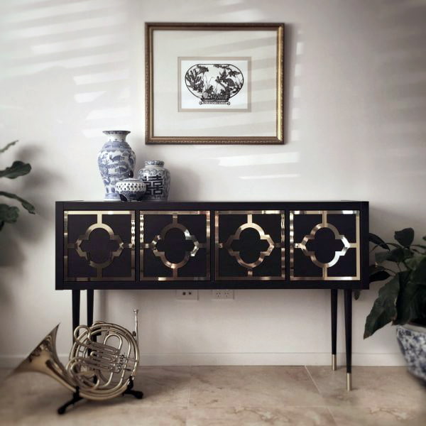 Commode Kallax 4 compartiments