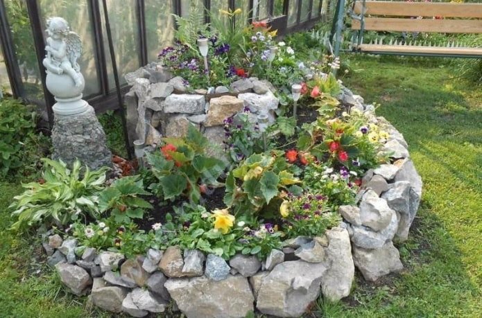 parterre de fleurs