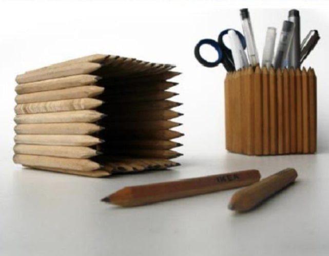 trousse à crayons prête à l'emploi
