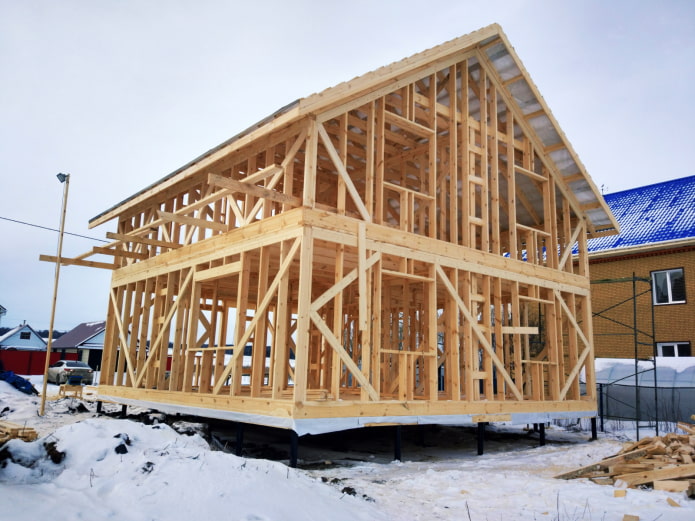 fondation pour une maison à ossature bois