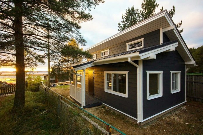 petite maison à ossature bois