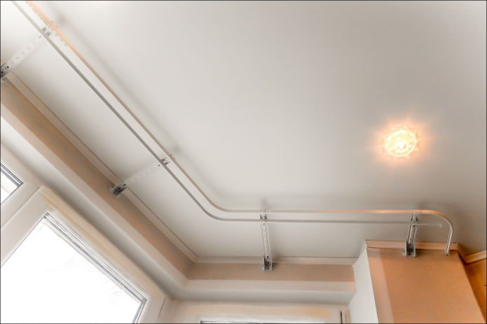 Tringle à rideau en aluminium