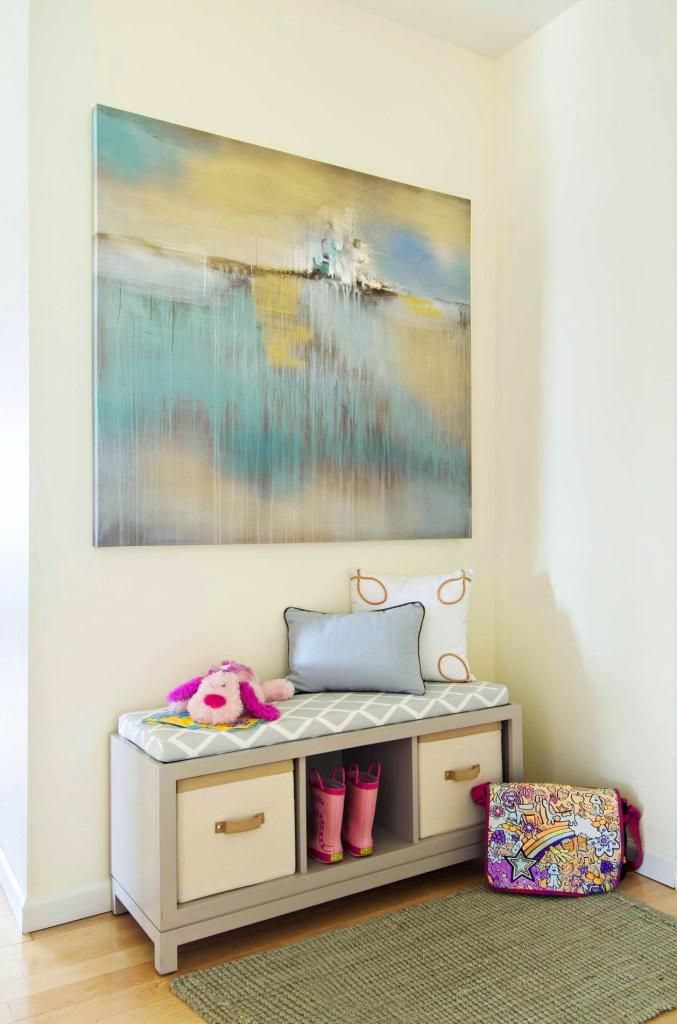 Peintures feng shui dans le couloir