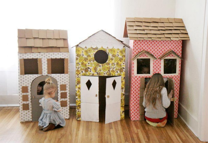 maisons en carton