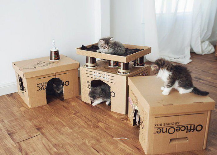 maisons pour chats